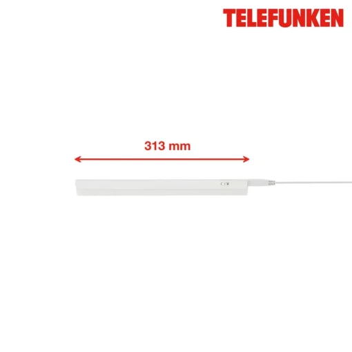 LED meubelverlichting Hephaistos, wit, lengte 31 cm