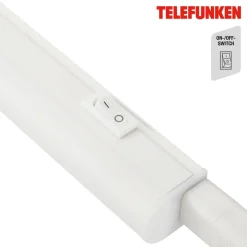 LED meubelverlichting Hephaistos, wit, lengte 117 cm