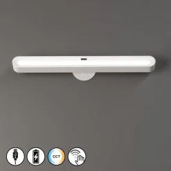 LED meubelverlichting Magnetics, Ø9cm, sensor, 6.500K