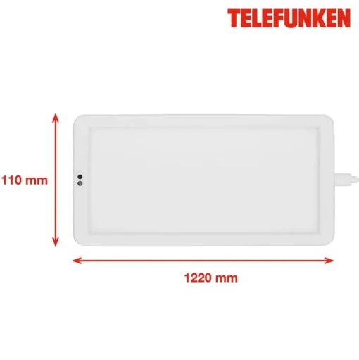 LED meubelverlichting Schu, sensor 22x11cm wit 840