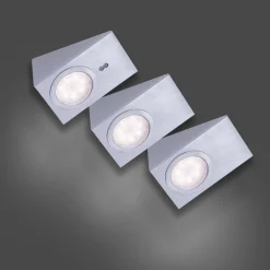 LED meubelverlichting Theo, vierkant, setE van 3