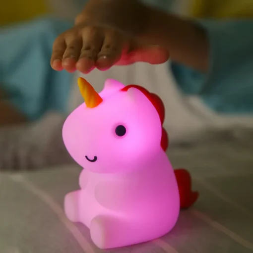 LED nachtlamp Maggy Magic, accugebruik