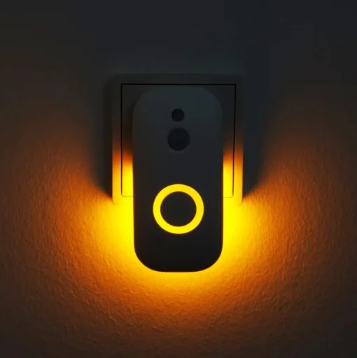 LED nachtlampje Agena voor de wandcontactdoos