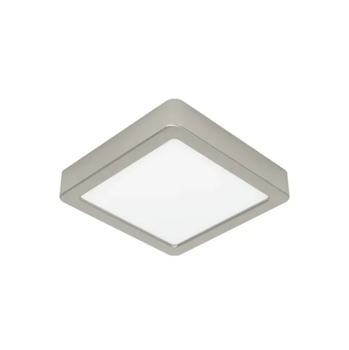 LED opbouwpaneel Fueva 5 IP20 830 nikkel 16x16cm