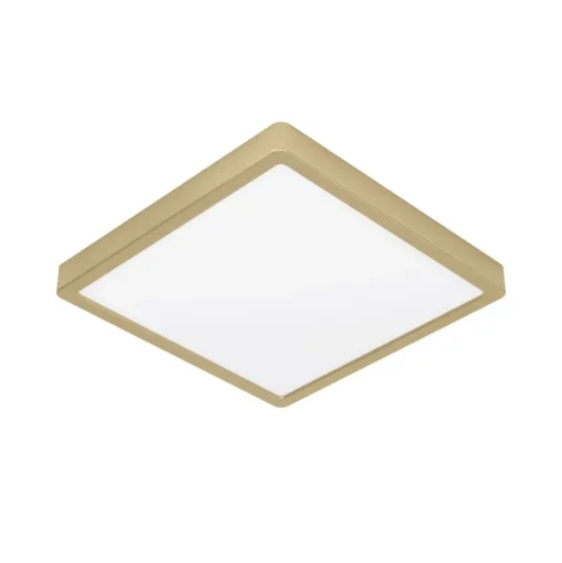 LED opbouwpaneel Fueva 5 IP20 830 messing 28,5x28,5