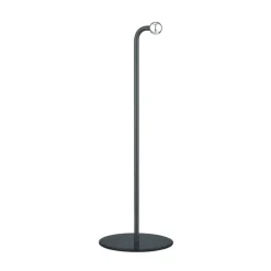 LED oplaadbare tafellamp Maxi, zwart, metaal, dimbaar, 36 cm