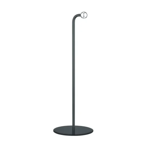 LED oplaadbare tafellamp Maxi, zwart, metaal, dimbaar, 36 cm