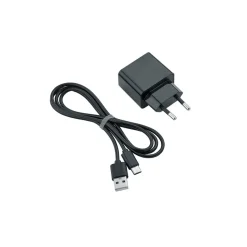 LED oplaadbare tafellamp Maxi, zwart, metaal, dimbaar, 36 cm