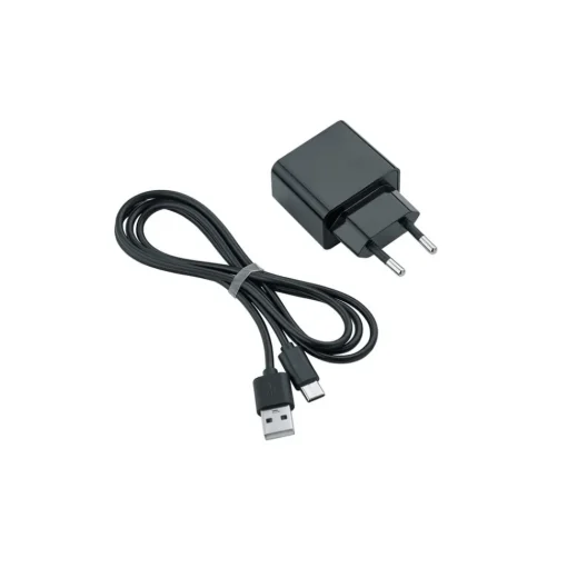 LED oplaadbare tafellamp Maxi, zwart, metaal, dimbaar, 36 cm