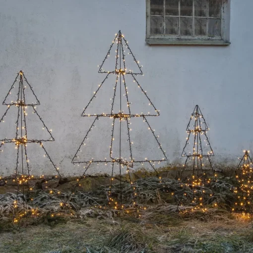 LED outdoor decoratie Light Tree Foldy, hoogte 50 cm
