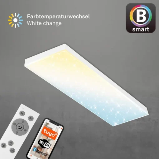 LED paneel Frameless SL WiFi Bluetooth 100x25cm