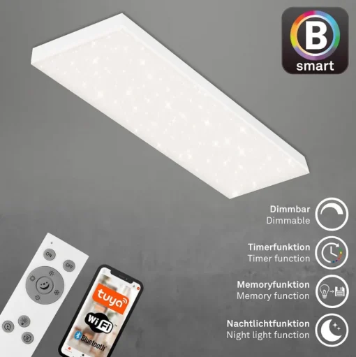 LED paneel Frameless SL WiFi Bluetooth 100x25cm