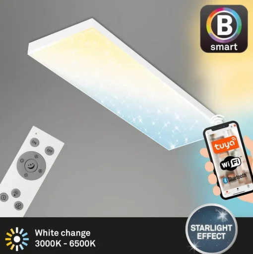 LED paneel Frameless SL WiFi Bluetooth 100x25cm