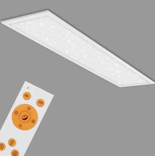 LED paneel Pallas, wit, dimbaar, CCT, 119,5x29,5cm