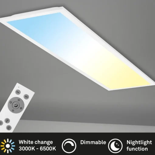 LED paneel Piatto CCT afstandsbediening 100x25 wit