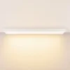 LED paneel PRO OFFICE SANO, 123 x 33 cm, dimbaar, wit metaal CCT