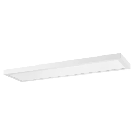 LED paneel PRO OFFICE SANO, 123 x 33 cm, dimbaar, wit metaal CCT
