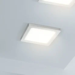 LED paneel Selesto, vierkant, dimbaar, wit
