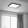 LED paneel Simple, zwart, ultravlak, 30x30cm