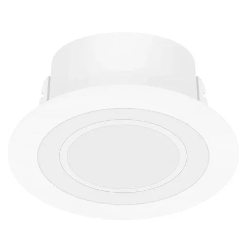 LED plafond inbouwlamp Clyde, warmwit, Ø 8 cm
