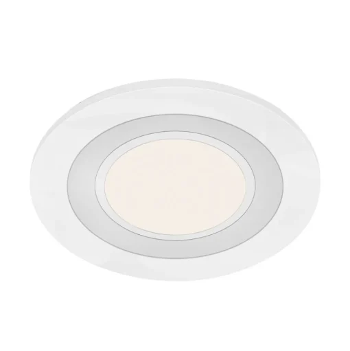 LED plafond inbouwlamp Clyde, warmwit, Ø 8 cm