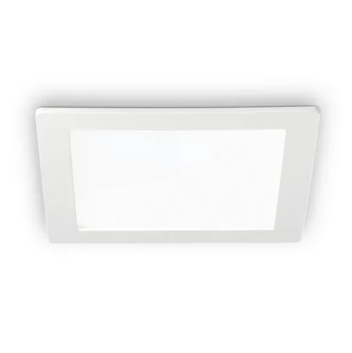 LED plafond inbouwlamp Groef vierkant 16,8x16,8 cm