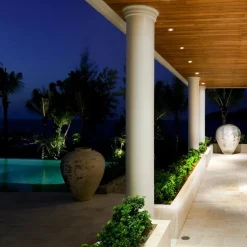 LED plafond inbouwlamp Guincho zwart 8°