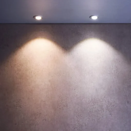 LED plafond inbouwspot Dione 3.000 K wit