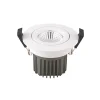 LED plafondinbouwspot Diled, Ø 8,5cm, 10 W, Dime, wit