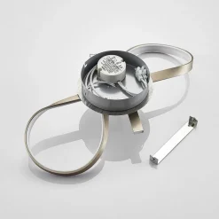 LED plafondlamp Arlana in lusvorm