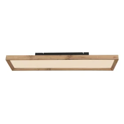 LED plafondlamp Cinderella hout CCT 80 x 20 cm