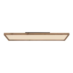 LED plafondlamp Cinderella hout CCT 120 x 30 cm