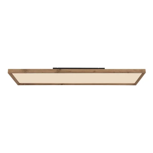 LED plafondlamp Cinderella hout CCT 120 x 30 cm