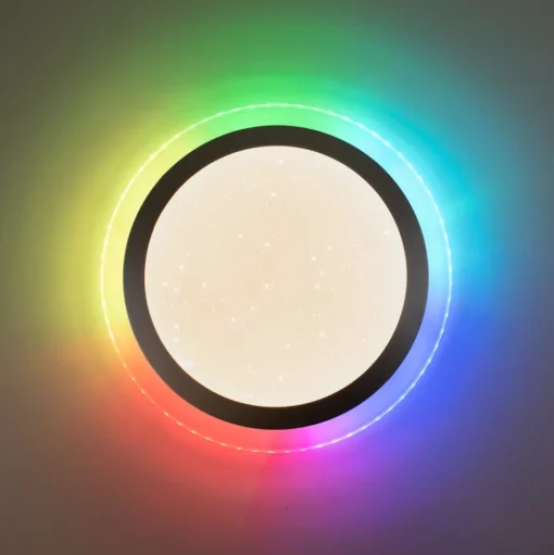 LED plafondlamp Cyba Stars CCT RGB Zijlicht