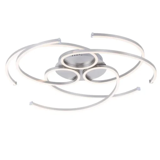LED plafondlamp Danilo, dimbaar per Wandschakelaar