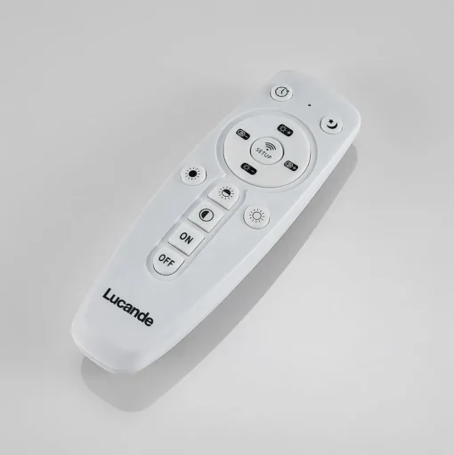 LED plafondlamp Durun, dimbaar, CCT, rond, 60 cm