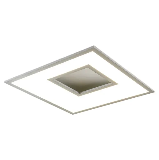 LED plafondlamp Durun, dimbaar, CCT, hoekig, 60 cm