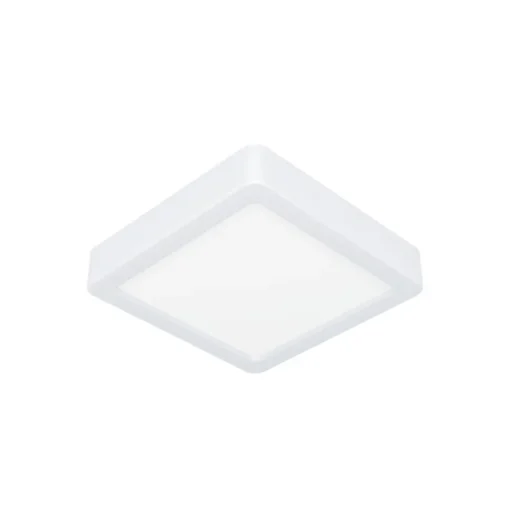 LED plafondlamp Fueva 5 IP44 3000K wit 16x16cm