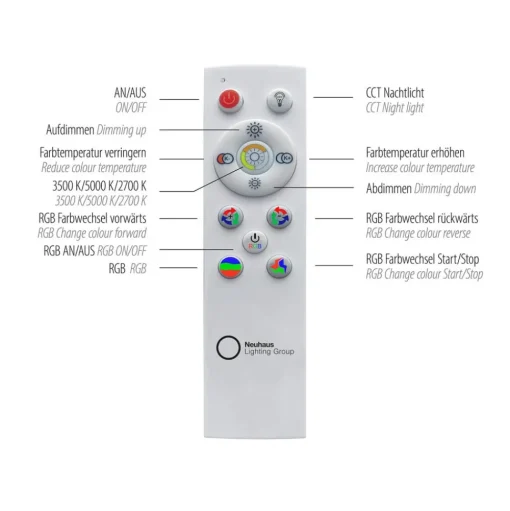 LED plafondlamp Galactica RGB/CCT