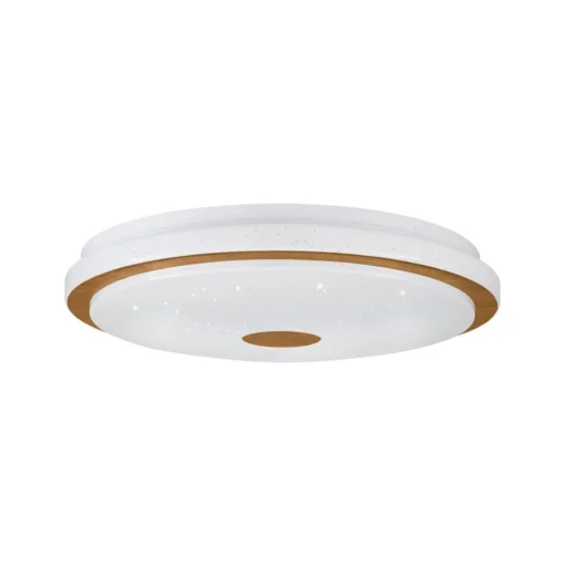 LED plafondlamp Lanciano 1 met afstandsbediening Ø38cm