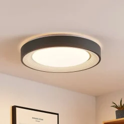 LED plafondlamp Lindby, RGB, CCT, afstandsbediening, dimbaar