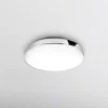LED plafondlamp Malbona, frame chroom, Ø 28,5 cm