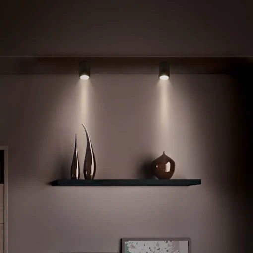 LED plafondlamp Negro voor buiten