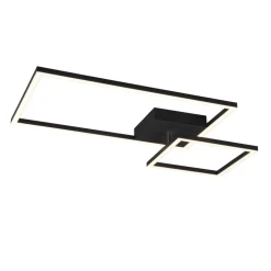 LED plafondlamp Padella zwenkbaar 4.000 K zwart