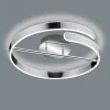 LED plafondlamp Parma Switch-Dim 37W 4.000K chroom