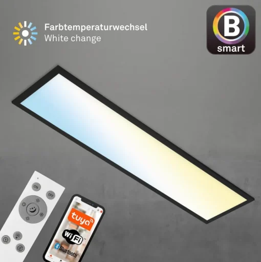 LED plafondlamp Piatto S WiFi Bluetooth CCT