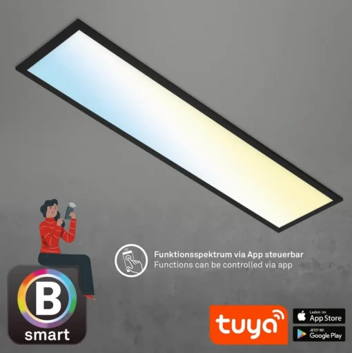 LED plafondlamp Piatto S WiFi Bluetooth CCT