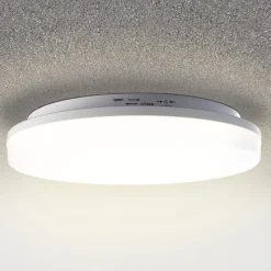 LED plafondlamp Pronto, hoekig, bewegingsmelder