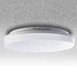 LED plafondlamp Pronto, hoekig, bewegingsmelder
