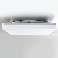 LED plafondlamp Pronto, hoekig, 28 x 28 cm